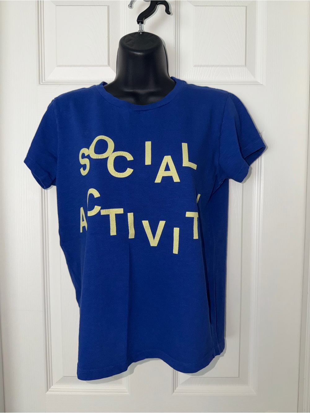 Mother Superior The Sinful Wash Clematis Blue Social Activity T-shirt